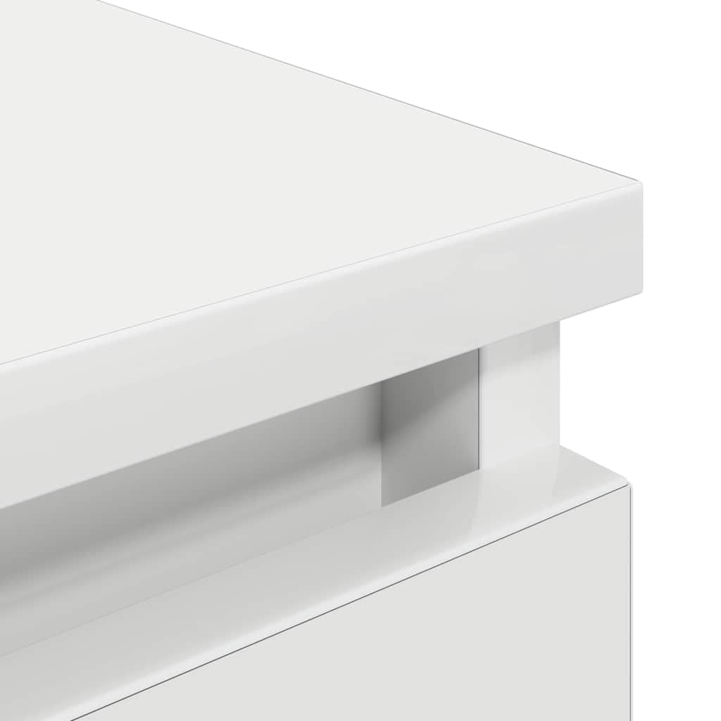 vidaXL Mobile Porta TV Bianco 100x35x54 cm in Legno Multistrato