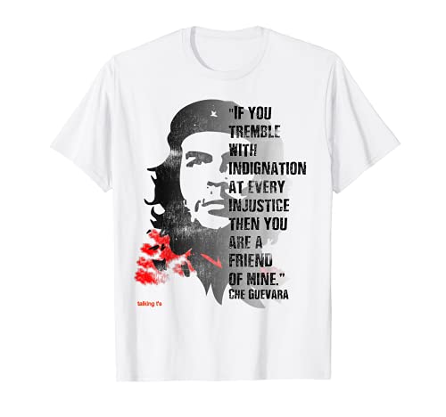 Che Guevara Revolution Vintage Political Guerrilla Quote T-Shirt