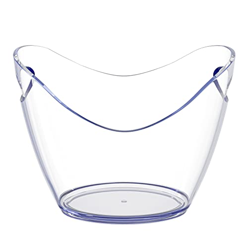Devine Accessories - Ice Bucket Clear Acrylic 3.5 Liter Good For 2 Wine Or Champagne Bottles Ice Bucket (1) #TOP4