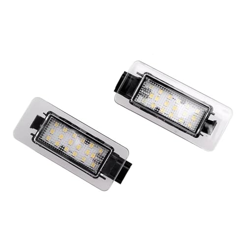 Luces matrícula coche LED para Altima 2017 y Serena C27 lámpara trasera blanca