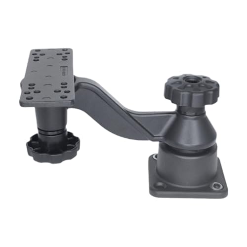 Support sondeur pour kayak et loisirs nautiques plaque alu orientable