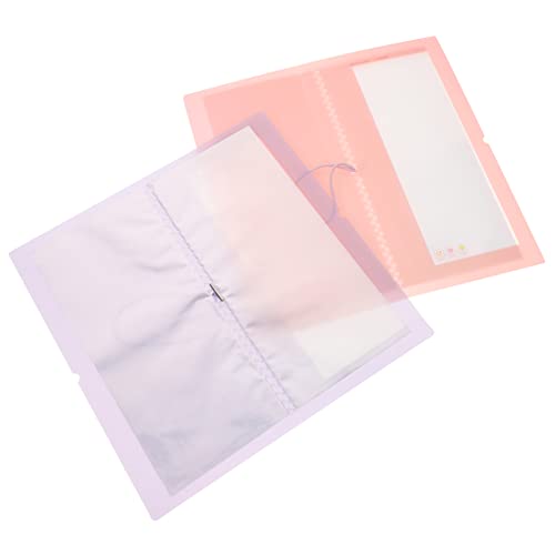 OSALADI Lightweight Sticker Storage Book Sticker Organizer Decals Collecting Album for Students 2pcs Pack