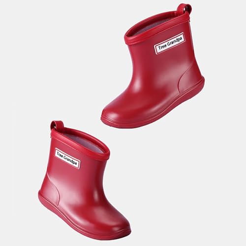 IWIHMIV Toddler Rain Boot Infant Water Shoes Girls Rainboots Kids Lightweight Rain Boots Non Slip Soft Soles Rubber Boots3