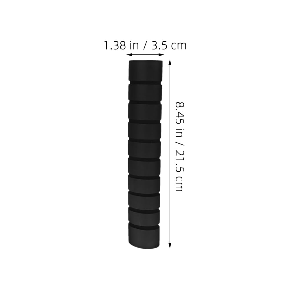 Abaodam Almohadillas De Esponja Antideslizantes para Barra De Dominadas Cojines Lavables Protector De Agarre para Gimnasio Levantamiento Pesas 8.46X1.38X1.38 Pulgadas