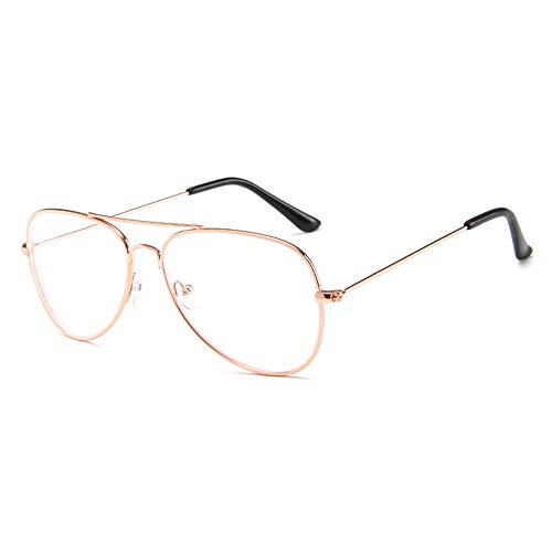 GEMSeven Unisex Retro Pilot Metall Cat Eye Frame Myopie Brille Gläser -1,0 Bis -3,5 Cover