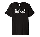 Mozart Beethoven Symphony Scoreboard funny classical music Premium T-Shirt