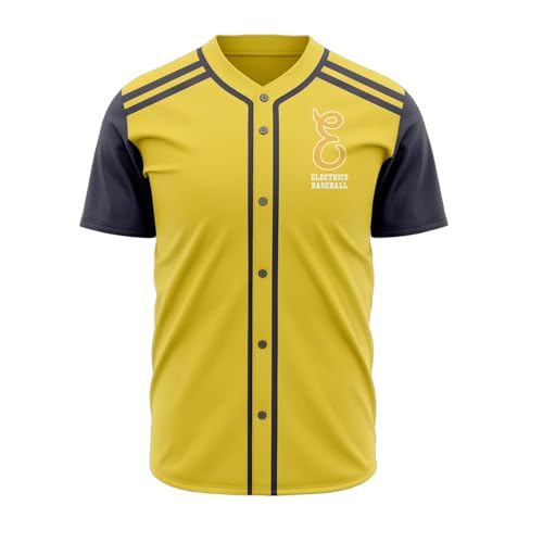 Custom Baseball Jersey for Men, Full-Button, Personalized XL