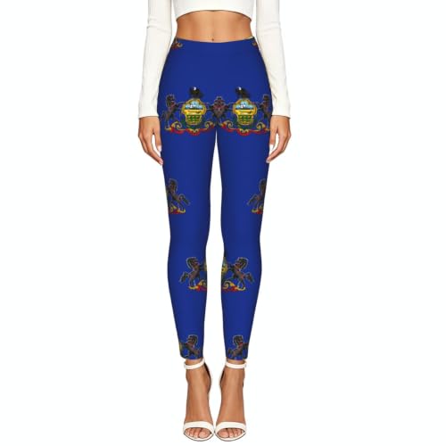 Leggings de compresión con estampado de Pensilvania moldeadores suaves 2