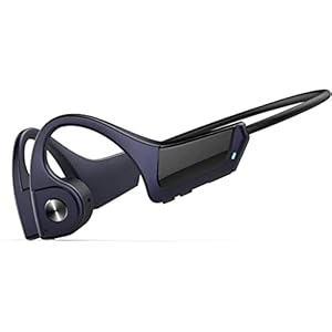 FIGMASU Knochenschall Kopfhörer Bluetooth 5.0 Wireless Bone Conduction Kopfhörer, Open Ear Sport Kopfhörer Kabelloser…