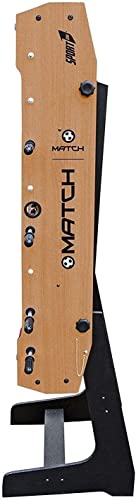 Sport1 Calcetto Salvaspazio Match Pieghevole. Calcetto Balilla Con Gambe, Da Interno In Mdf, Misure 121X61X85Cm. Bigliardino Da Casa Con 8 Aste Passanti. Segnapunti E Palline Incluse. Uso Indoor. - 2