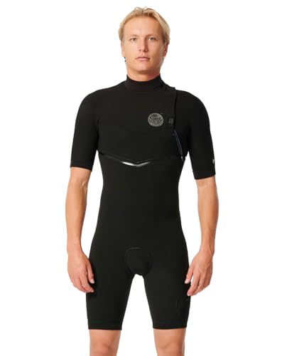 Rip Curl E-Bomb Zip Free 2mm SS Springsuit 0090-Black24 M-Tall