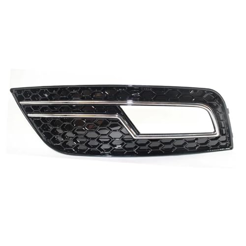 Grille antibrouillard avant gauche chromée pour A4 B8.5 maille nid d'abeille robuste anti-impact