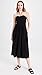 Vince Womens Ruched Halter NK Dress, Black, Medium