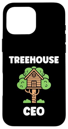 Home Nature tree house minimalist simple CEO treehouse �X�}�z�P�[�X iPhone 16 Pro Max �p