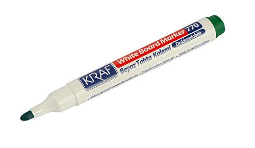 Kraf 770 Tahta Kalemi YEŞİL Doldurulabilir 12'li Paket