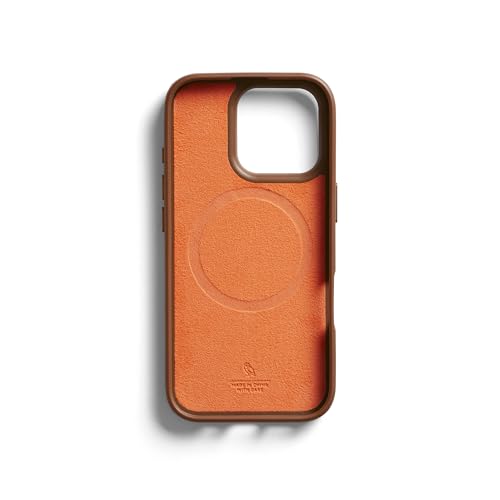 Bellroy Coque en Cuir pour iPhone 16 Pro Max Sienna antichoc chic - 2