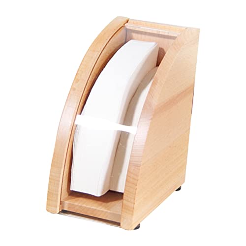 Gadpiparty Coffee Filter Holder and Dispenser Rack for Conical Filter Papers Stylish Storage Stand for Notes and Napkins for Home Office and Cafes