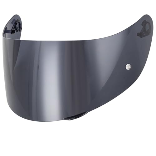 Everalo Kompatibel mit Agv K1 Visier - K3sv - K5 - K5s - K1s - S4sv - Horizon - Skyline - Strada - Stealth sv - Compact - Helmvisier Aftermarket Pinlock Ready (Schwarz 80%)