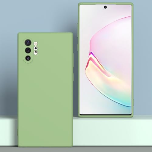 Image of for Samsung Galaxy Note 10 Plus Case Green, Scratch Resistant with Soft Touch, Slim Thin Phone Cover for Samsung Galaxy Note 10 Plus