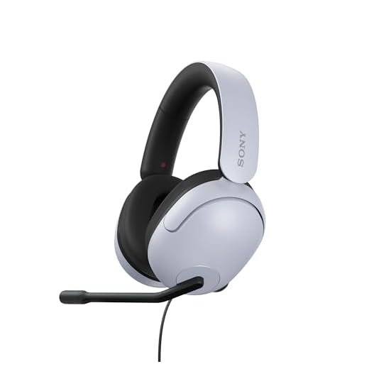 Sony INZONE H3 - Auriculares para gaming, sonido espacial 360 para gaming, micrófono boom, para PC/PlayStation5, color blanco