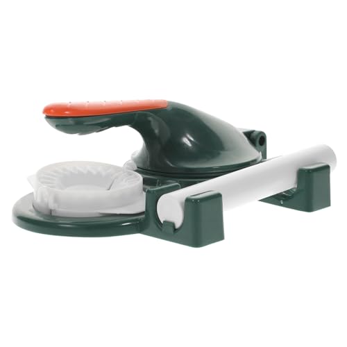 ULTECHNOVO 1Set Manual Dumpling Maker Integrated Tortilla Press Tool for Easy Dumpling Wrappers Sturdy Kitchen Gadget with Ergonomic Handle for Homemade Chinese Dumplings