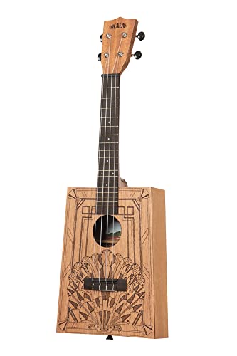 Kala KA-CB-DECO-C – Cigar Box, Art Deco, Ukulélé Concert - Les Beatles, Paul McCartney, John Lennon, RIngo Starr, George Harrison Kala KA-CB-DECO-C - Cigar Box, Art Deco, Ukulélé Concert – Image 5
