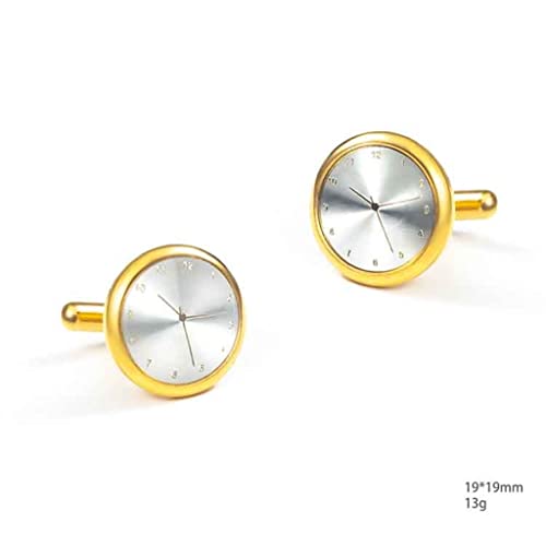 xiukou Party Tie Clip Manchetknop Shirt Jurk Kraag Clip Mannen Metalen Veelzijdige Casual Sieraden (Color : A, Size : As the picture shows) - Image 4