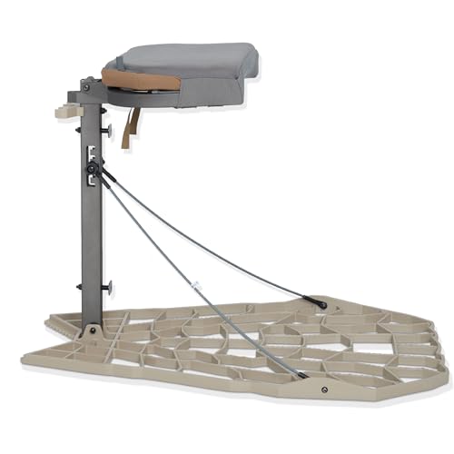 Image of XOP ION - 11 Lb Cast Aluminum Hang On Treestand for Deer Hunting