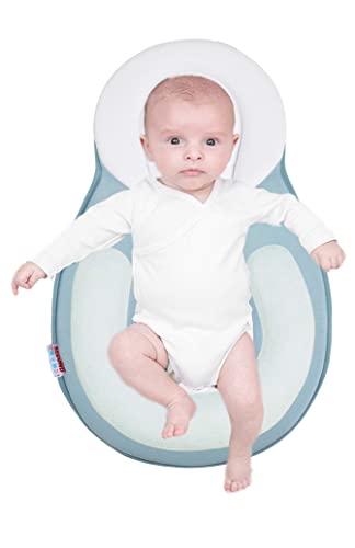 Image of SECOND MUM Soft & Cozy Bed Portable Adjustable Snuggle Ergonomic Support with Ultra Soft & Breathable Cover