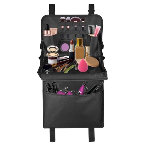 Generico Organisateur De Siège Arrière Pour | Imperméable Pliable Organisateur De Siège De Voiture,pour Pinceaux De Maquillage Voyages Longs Passages,Transport et Outils Cosmétiques Famille