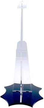 Display Stand Compatible with LEGO 76161 1989 Batwing Vertical Angled Display Set Not Included