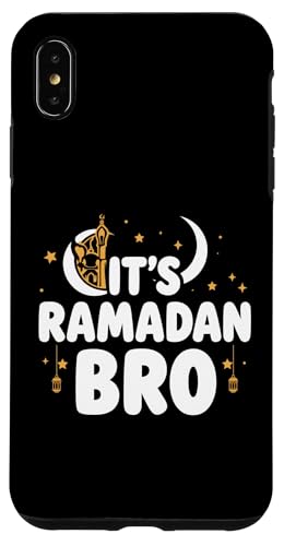 It's Ramadan Bro Happy Fasting�C�X�������̎O�����C�X�������k �X�}�z�P�[�X iPhone XS Max �p
