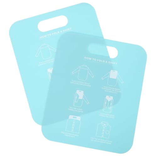 SOESFOUFU Compact Size Folding Board Laundry Folders Pp Liner for Shirt Clothes Folding Wrapping Cardboard