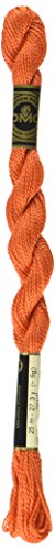 Hilo de Algodón Perla DMC 115 Naranja Medio, Tamaño 5 miniatura 1