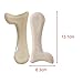2 Pieces Arch Insoles Gel Arch Support Portable Universal Multifunction Soft Arch Pads Men Shoes Boots Flat Feet Casual Shoes, Velvet Apricot L