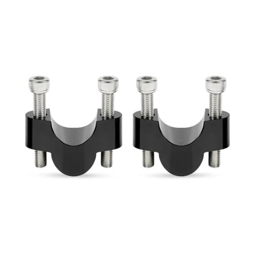 Pontets de guidon de moto 28 mm rehausseurs universels 20 mm en lot de 2