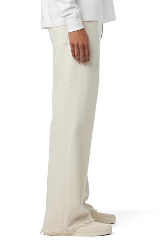 Image of Hudson Men's Luca Loose Fit Wide Leg Denim Pant