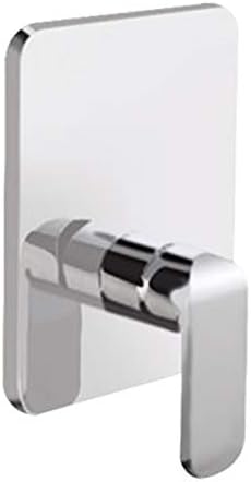 Kerovit KB1011015 Brass Qua 2 Inlet Concealed Shower Mixer Trim (Silver)