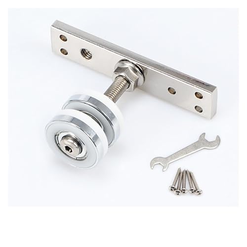 Roue de suspension universelle for porte pliante, poulie de porte coulissante, rail de guidage for porte coulissante.(Shaft)