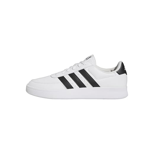 Adidas Breaknet 2.0 Shoes, Zapatillas Hombre, Ftwr White Core Black Core Black, 43 1/3 Eu