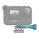 HSU Aluminiumlegierung Daumenschrauben Set für GoPro, Verlängerungslänge Schrauben für Hero 12/11/10/9/8/7/6/5/4/3 Action-Kameras(Blau)