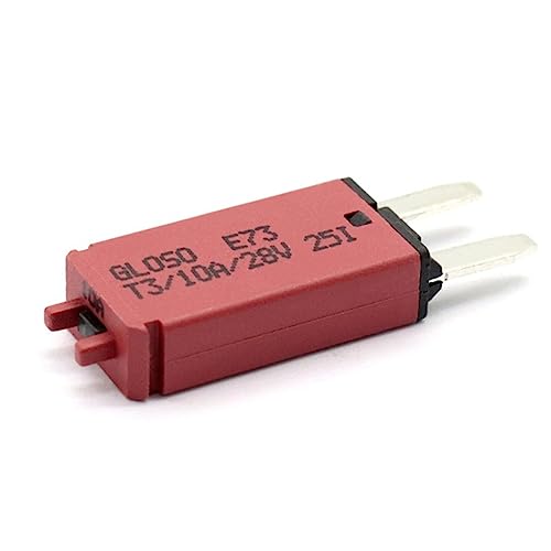 SUPVOX Cortacircuitos Fusibles Cortacorrientes Coche Fusible Automotriz Reiniciable Fusible Reiniciable Fusible Rearmable Del Coche 10 a Mini