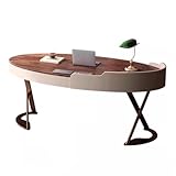 Bureau spacieux : ce bureau de direction spacieux offre suffisamment d'espace pour votre écran d'ordinateur, vos documents et autres éléments essentiels du bureau, ce qui le rend idéal pour créer un environnement de travail efficace et sans encombrement.