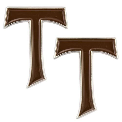 Tau Cross Lapel Pins (Pkg of 3) Christian, St. Francis by Sterling Gifts