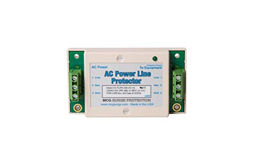 Strip Surge Protectors,1080 Joules,6 Outlets,15' Cord,Putty, Sold as 1 Each