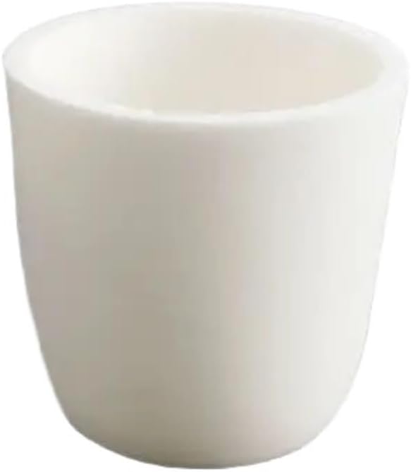 1pc Alumina Ceramic Crucible for Melting and Casting, 5-500ml Capacity, Durable Corundum Porcelain Crucible(25ml)