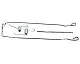  2EXTREME Gepäckträger verchromt Bügel + Klammer kompatibel für Hercules Prima 2, 3, 4, 5 S, Optima
