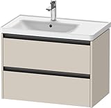 vasque duravit vero 100 Couleur: taupe supermatt Duravit Ketho.2 Meuble sous-lavabo, 784x549x455mm, pour Vasque D-Neo Gauche 236980, K25285083830000, Couleur: Taupe supermatt