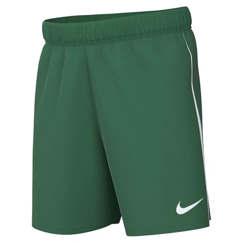 Nike Knit Soccer Shorts Y Nk DF Lge Knit III Short K, Pine Green/White/White, DR0968-302, M