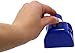 The Dreidel Company Metal Cowbell Noisemaker Cheering Bell, New Years, School Classroom, Wedding Bells & Chimes Percussion Musical Instruments Call Bell Alarm, 3